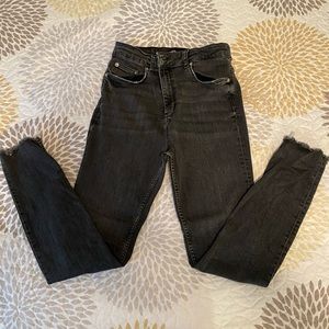 Zara high waisted jeans size 10